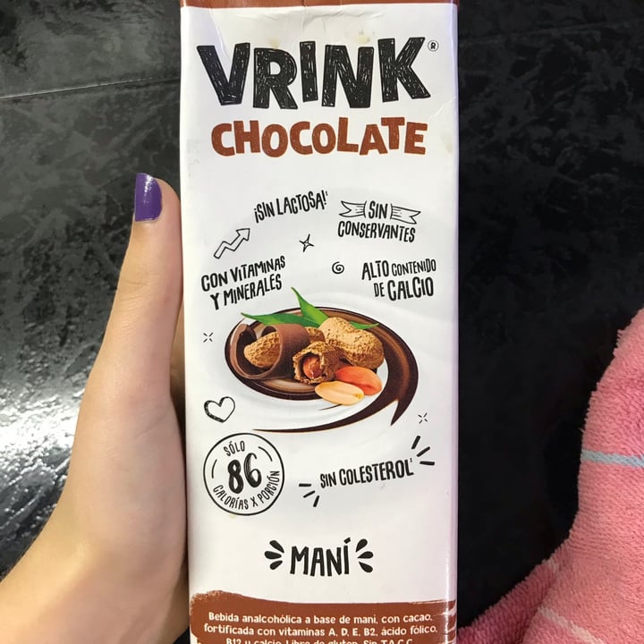 photo of Vrink Vrink Chocolate de Mani shared by @sofianagore on  05 Dec 2020 - review
