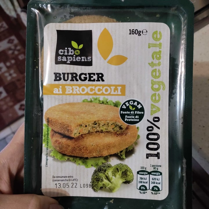 photo of Cibo Sapiens Burger Ai Broccoli shared by @chiaraf26 on  25 Apr 2022 - review