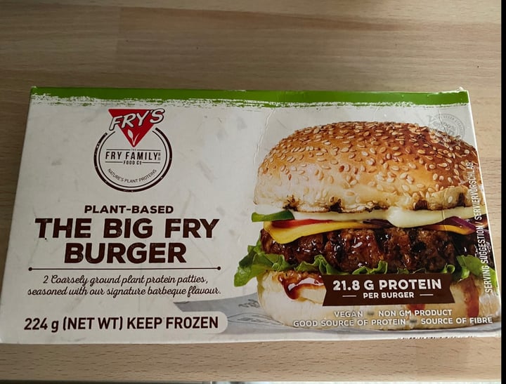 review photo of Fry's Family Food The Big Fry Burger shared by @laumac89 on 06 Feb 2021 - review