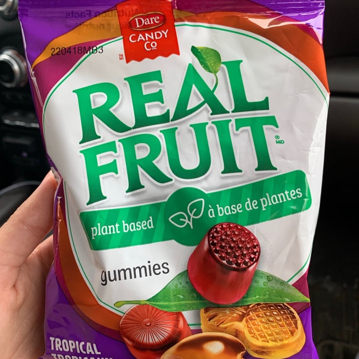 photo of Dare Real Fruit Tropical Gummies shared by @ironicallyhamm on  09 Sep 2021 - review