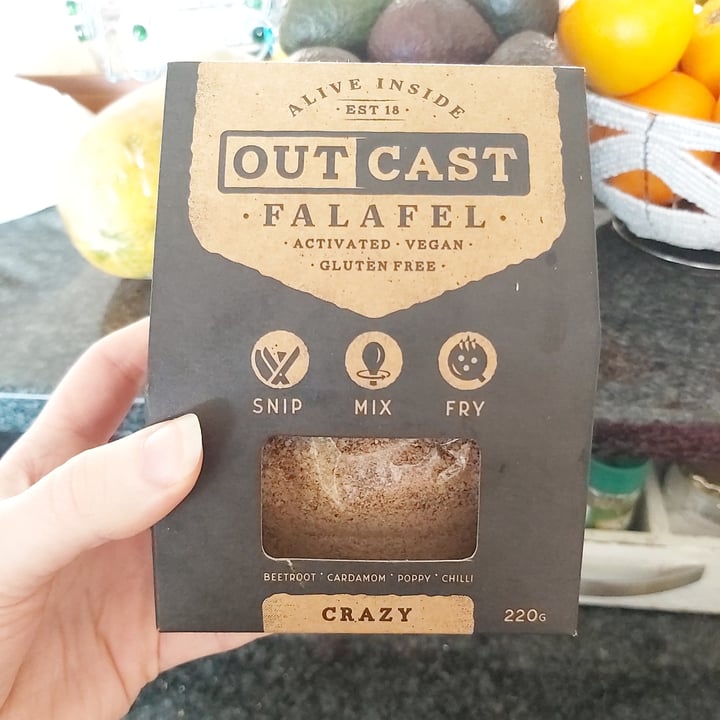 photo of Outcast Foods Classic Falafel Mix shared by @teaganogorman on  07 Jun 2020 - review