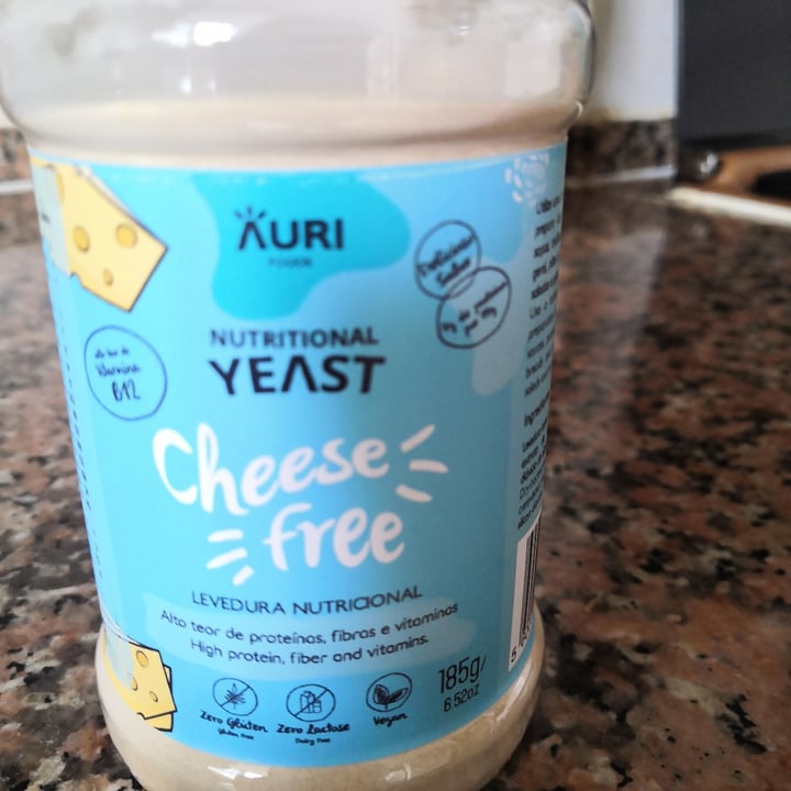 photo of Auri Foods Yeast Cheese shared by @joanacruz on  30 Apr 2021 - review