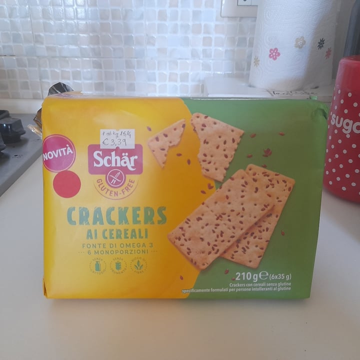review photo of Schär Crackers con i semi di lino shared by @carlina096 on 03 Apr 2022 - review