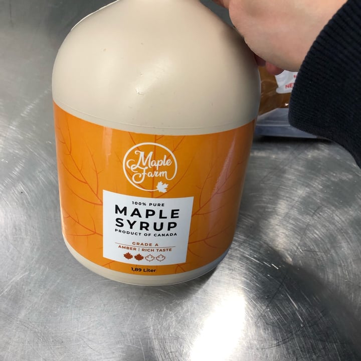 photo of Maple Farm Maple syrup organic - grade a shared by @karaba86 on  01 Apr 2022 - review