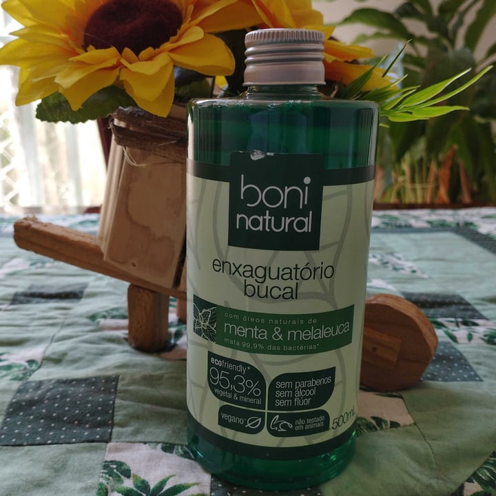photo of Boni natural Enxaguatório bucal shared by @bruhcagnacci on  08 May 2022 - review