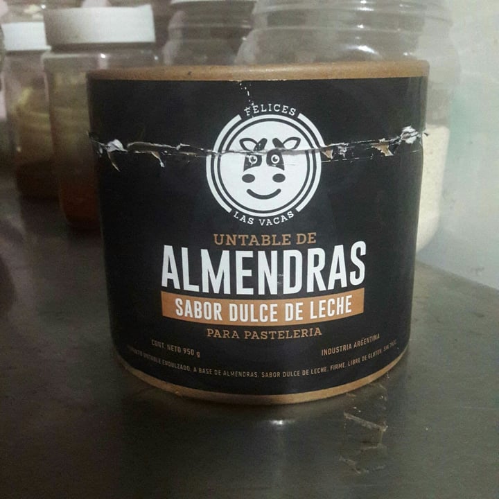 photo of Felices Las Vacas Untable de Almendras sabor Dulce de Leche shared by @aixagomez21 on  11 Feb 2021 - review