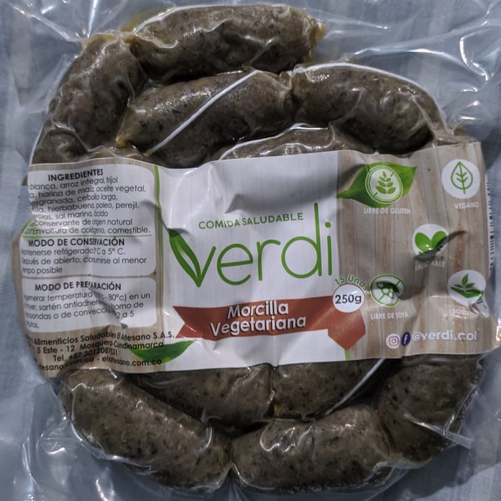 photo of Verdi Morcilla Vegetariana shared by @frayarias19 on  04 Jan 2021 - review