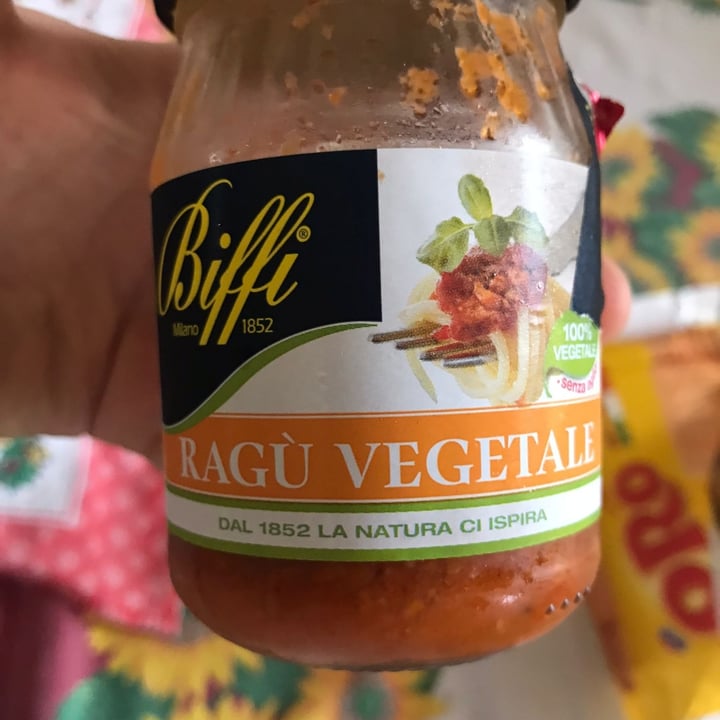 review photo of Biffi Che Sugo! Ragù Vegetale (in vetro) shared by @giuliapedron on 02 Aug 2021 - review