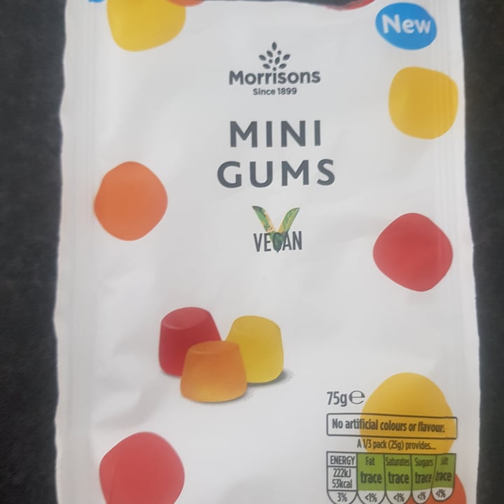 photo of Morrisons Mini gums shared by @charlotte7 on  04 Jun 2020 - review