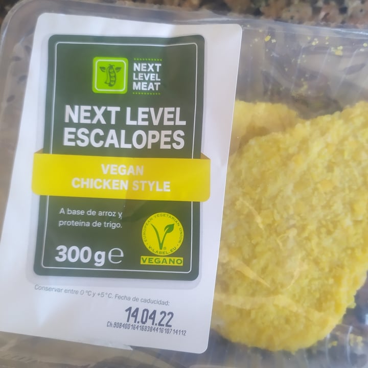 photo of Next Level Meat Escalopes Chicken Style shared by @nurus on  04 Apr 2022 - review