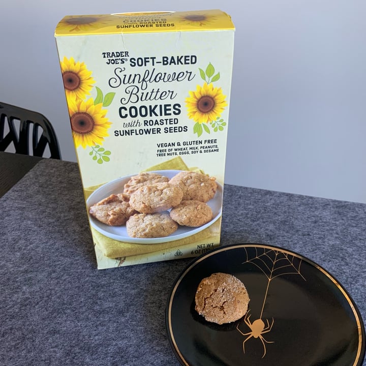 photo of Trader Joe's Soft Baked Sunflower Butter Cookies shared by @hereforareason on  04 Oct 2021 - review