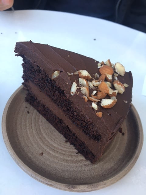 photo of Bioma plant based café Porción torta Bruce shared by @natig on  12 Apr 2021 - review