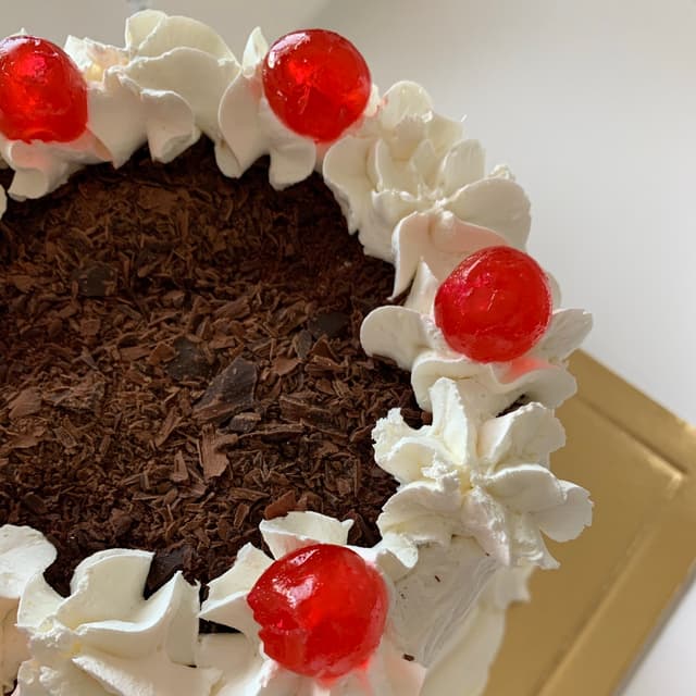 Foto do prato “Tarta Selva Negra”