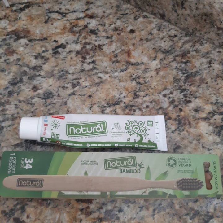 photo of Orgânico Natural Creme dental shared by @ritoca on  30 Apr 2022 - review