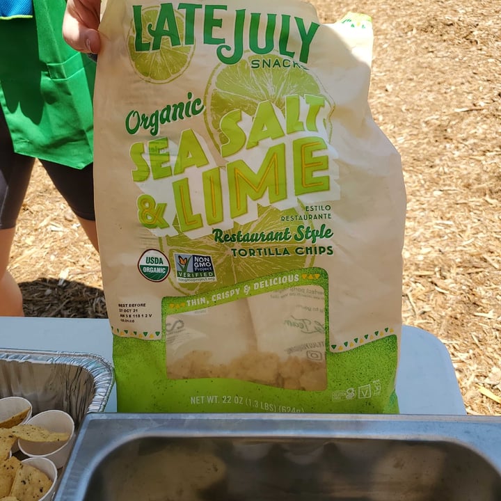 photo of Late July Snacks Sea Salt & Lime shared by @illtryit on  20 Jun 2021 - review