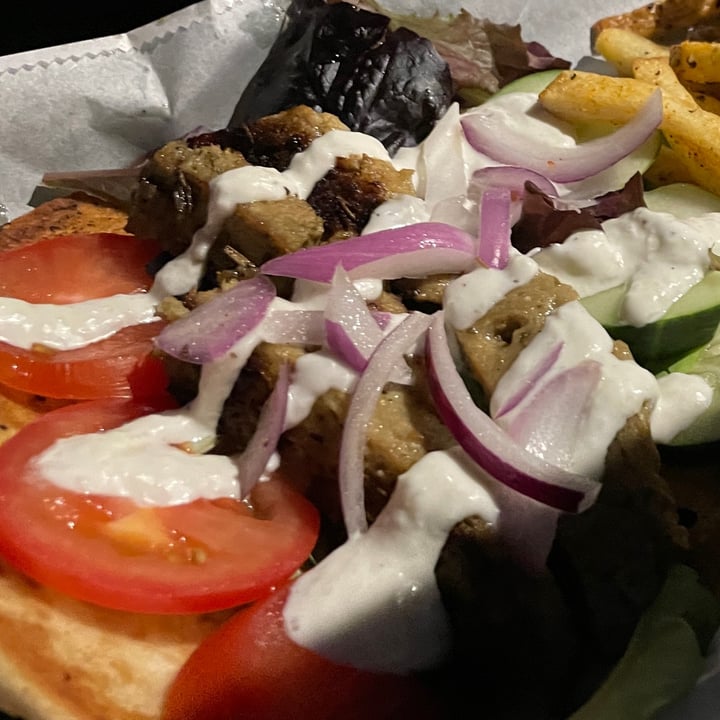 photo of Three Carrots Fountain Square seitan gyro shared by @karenasp on  06 Nov 2022 - review