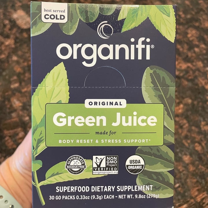 photo of Organifi Green Juice shared by @knitter007 on  29 Jun 2021 - review