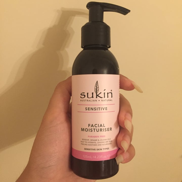 photo of Sukin Sensitive Facial Moisturiser shared by @kindr-planet on  11 Dec 2020 - review
