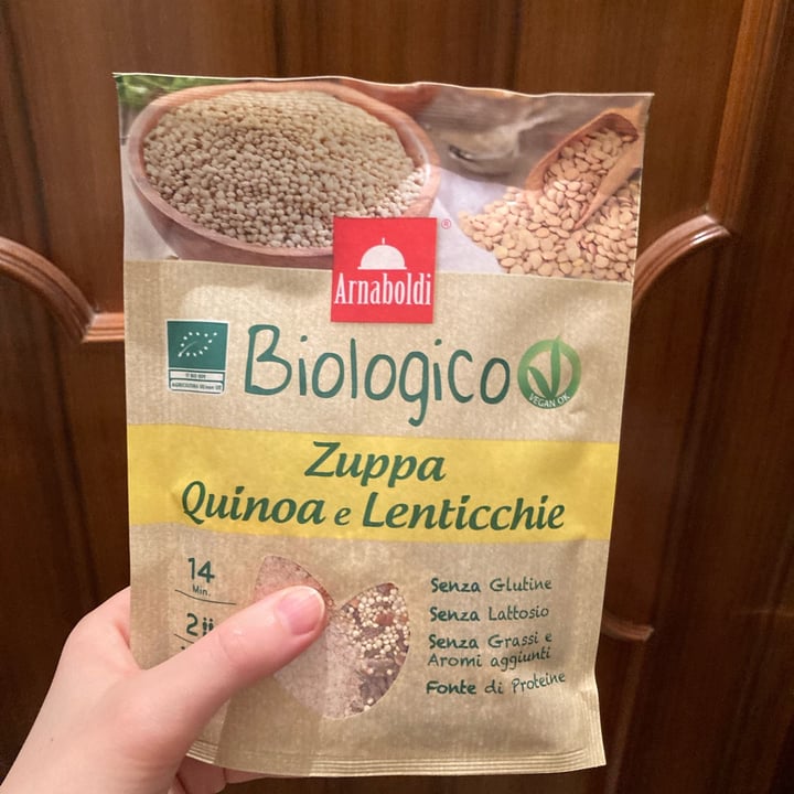photo of Arnaboldi Zuppa Quinoa E Lenticchie shared by @graffina on  15 Apr 2022 - review
