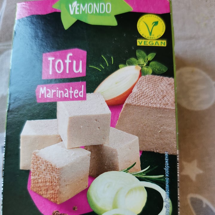 review photo of Vemondo Tofu Marinato shared by @hajnalkaveronika on 13 Feb 2022 - review