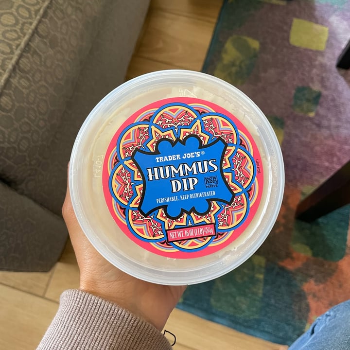 photo of Trader Joe's Hummus Dip shared by @sofiferracuti8 on  02 Jun 2022 - review