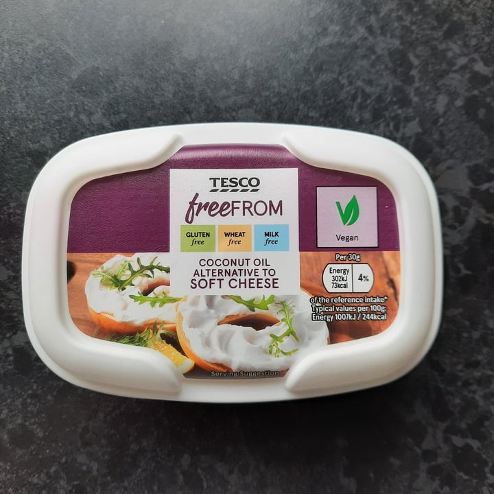 photo of Tesco Free From Coconut Oil Alternative to Soft Cheese shared by @vihervn on  08 Apr 2021 - review