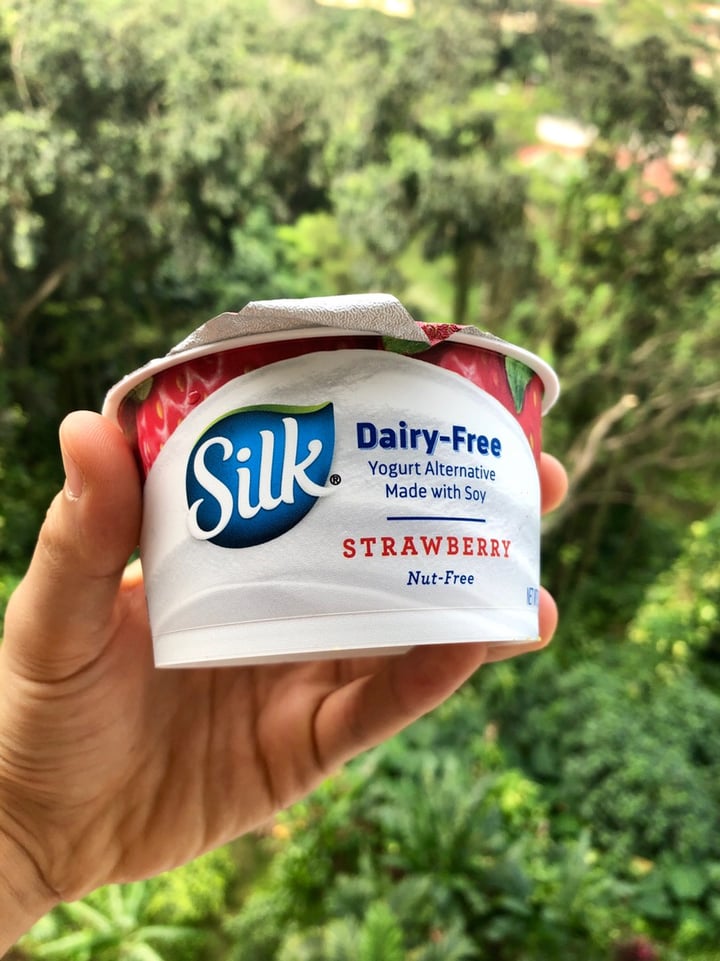 photo of Silk Strawberry Soymilk Dairy-Free Yogurt Alternative shared by @alohaanimalsanctuary on  20 Jan 2020 - review