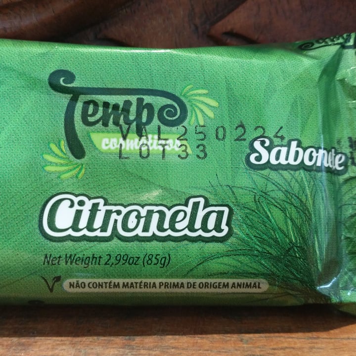 review photo of Tempo Cosméticos Sabonete Citronela shared by @carinasombine on 08 May 2022 - review