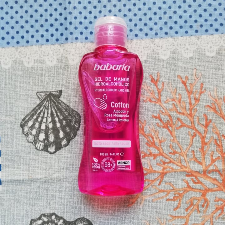 photo of Babaria Bio  Gel de manos hidroalcohólico Cotton shared by @lauraiba on  18 Jan 2022 - review