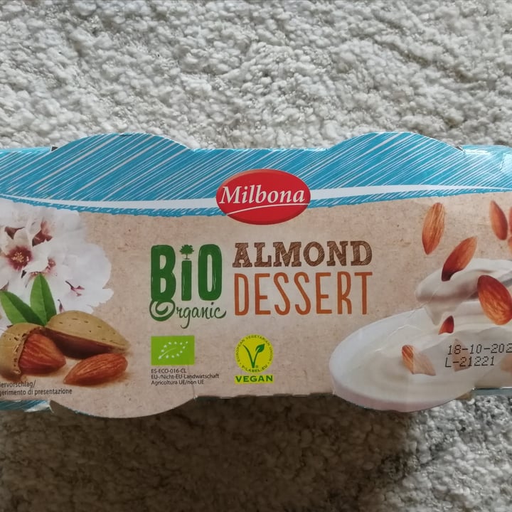 review photo of Milbona Almond dessert shared by @taniav on 01 Sep 2021 - review