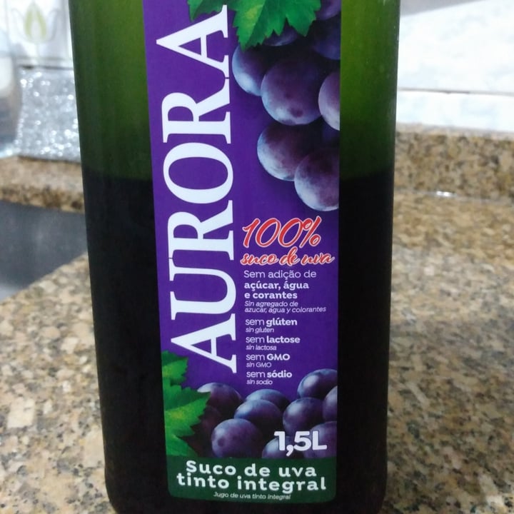 photo of Aurora vinicola Suco de uva shared by @geraldorosa on  23 Apr 2022 - review