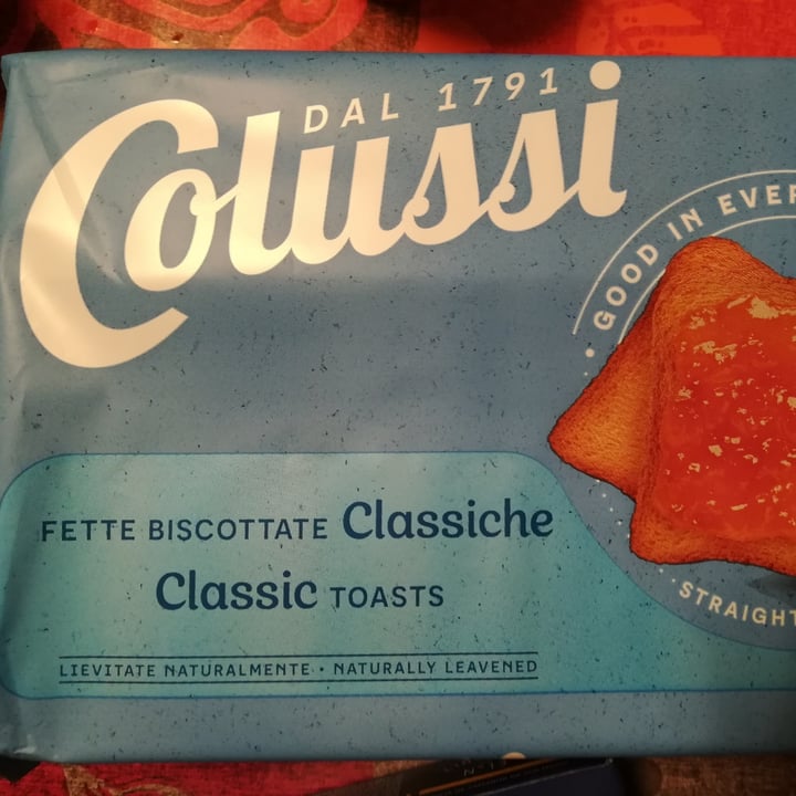 photo of Colussi Fette biscottate shared by @sabatoalmercato on  23 Aug 2022 - review