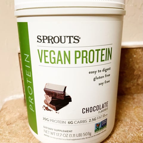 Sprouts Farmers Market Vegan protein powder Reviews | abillion
