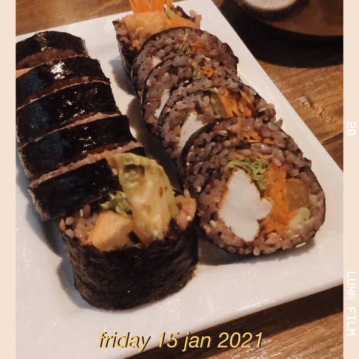 photo of Daehwa Vegetarian Kimbap shared by @laksh03 on  15 Jan 2021 - review
