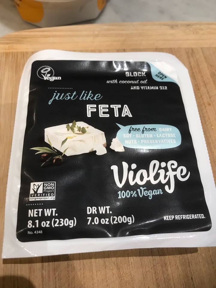 photo of Violife Greek White (Block/Panetto) shared by @lanaaaa on  19 Dec 2019 - review