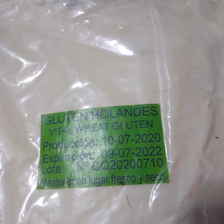 review photo of Gluten Holandes Harina de Gluten shared by @peruanisimavegan on 11 Apr 2022 - review
