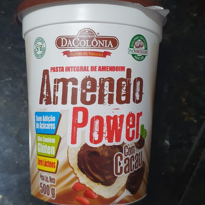 photo of DaColônia Amendo Power Avelã e Cacau shared by @carladeangelisp on  06 Mar 2022 - review