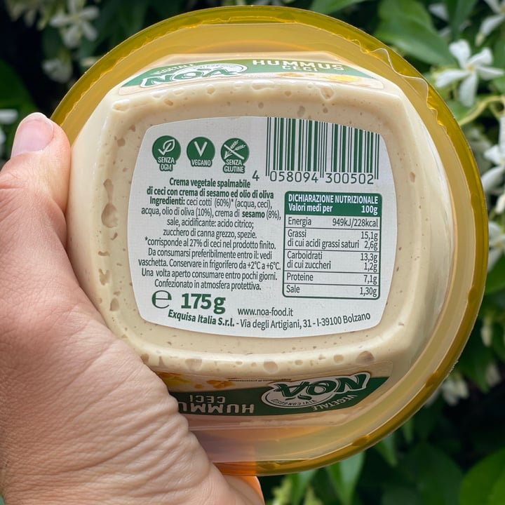 photo of Noa Hummus Di Ceci shared by @loveg on  24 May 2021 - review