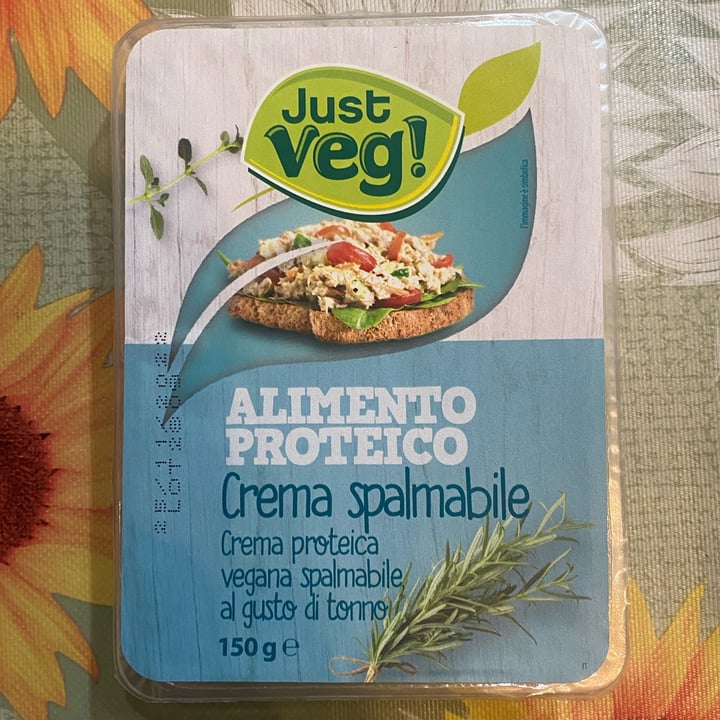 photo of Just Veg! (ALDI Italy) Crema Spalmabile Al Gusto Di Tonno shared by @sonsofseitan on  13 Dec 2022 - review