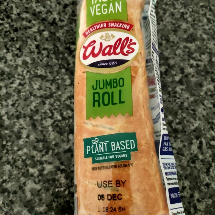 photo of Wall's Vegan jumbo roll shared by @mia1405 on  11 Dec 2022 - review
