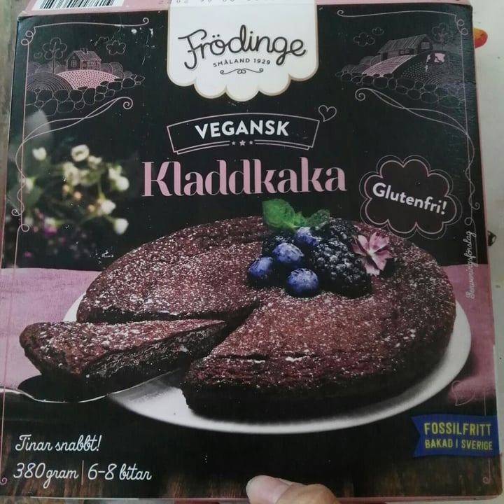 photo of Frödinge Vegansk Kladdkaka shared by @snowswan on  10 Sep 2022 - review