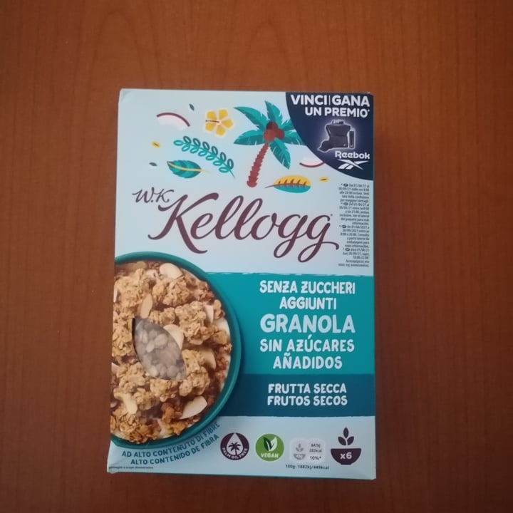 photo of Kellogg Granola senza zuccheri frutta secca shared by @julesss7390 on  16 Jun 2021 - review