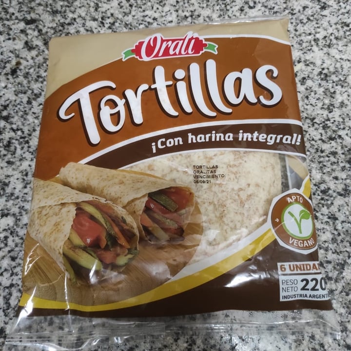 photo of Orali Tortillas con Harina Integral shared by @rodoroj on  05 Aug 2021 - review