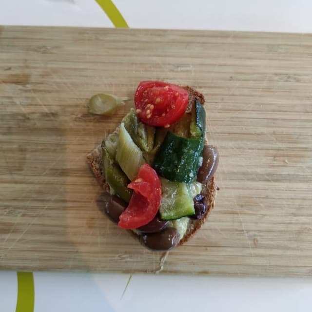 Photo of the dish “Crostino Con Verdure”