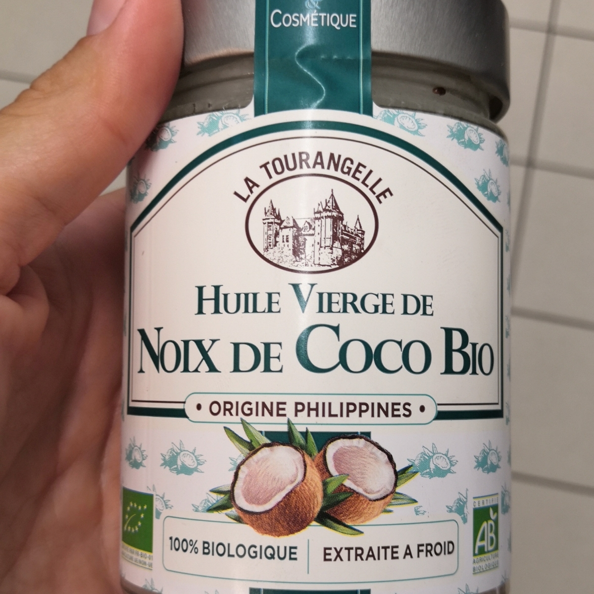 Huile vierge de noix de coco bio - La Tourangelle