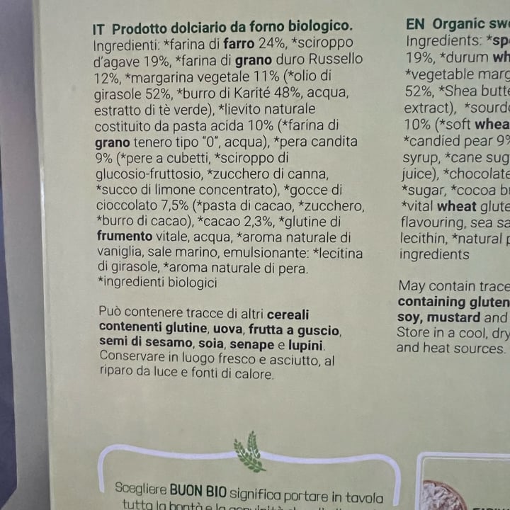 review photo of Buon Bio Dolce Pasqua Cioccolato E Pere shared by @vviola on 08 Apr 2022 - review