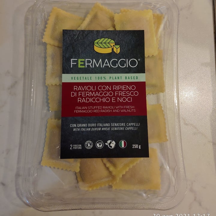 photo of Fermaggio Ravioli radicchio e noci shared by @eriros72 on  30 Jan 2021 - review