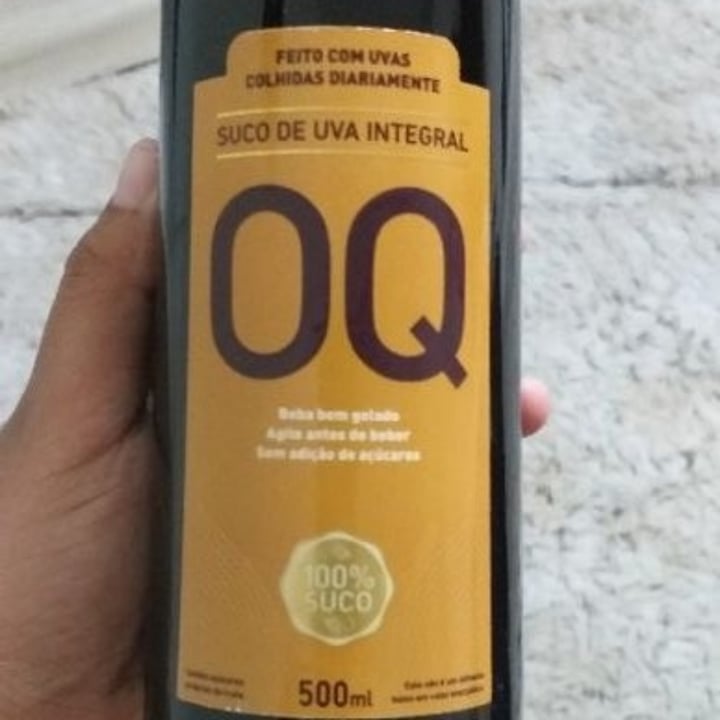 review photo of OQ Suco de uva integral shared by @guilhermenascimento on 10 May 2022 - review