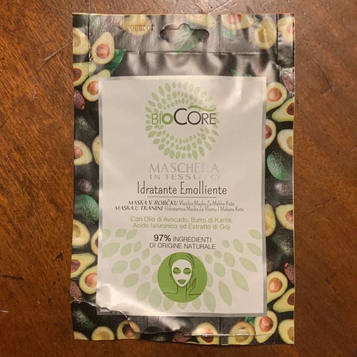 review photo of Bio core Maschera in tessuto Idratante Emolliente shared by @astrolala on 03 Sep 2022 - review