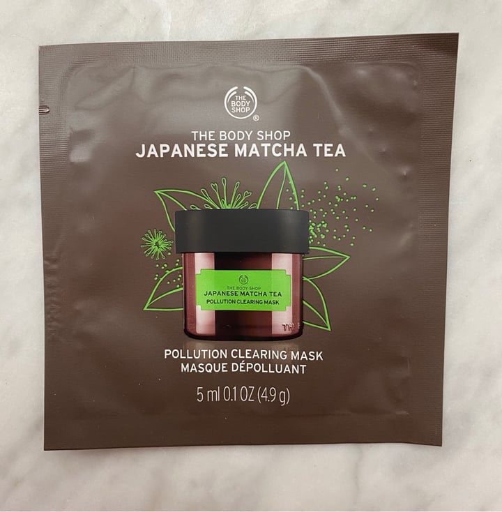 photo of The Body Shop Japanese Matcha Tea Pollution Clearing Mask shared by @mhu on  28 Jun 2020 - review